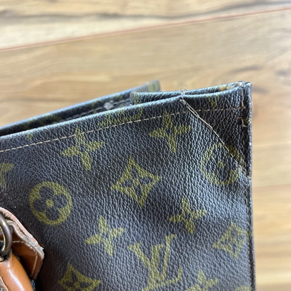 Louis Vuitton LV Monogram Sac Plat Vintage French Company Paper Tag - Picture 12 of 16